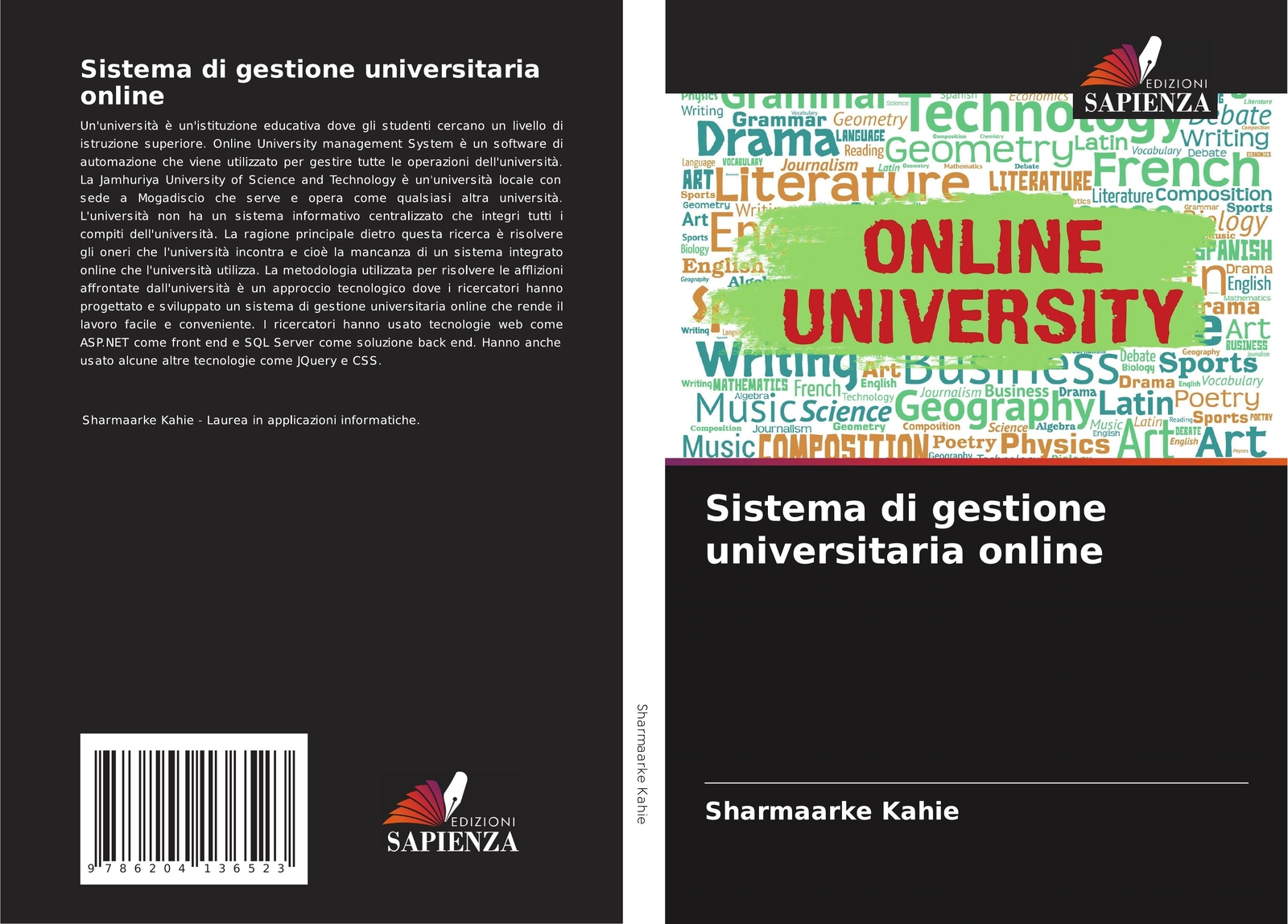 Thumbnail - Sharmaarke Kahie | Sistema Di Gestione Universitaria Online |