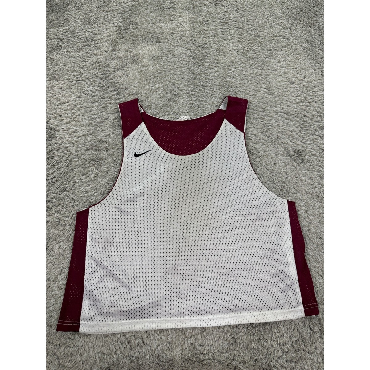 Vtg Nike Basketball Jersey Womans Large/XL Reversible Team
