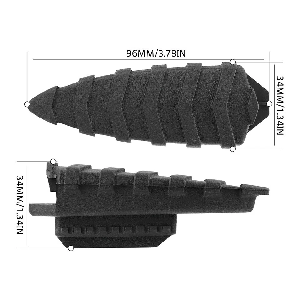 Para DUCATI X Diavel 2016-2018 Diavel 1260 Control de pie Reposapiés Tope de goma Foto 2 de 4