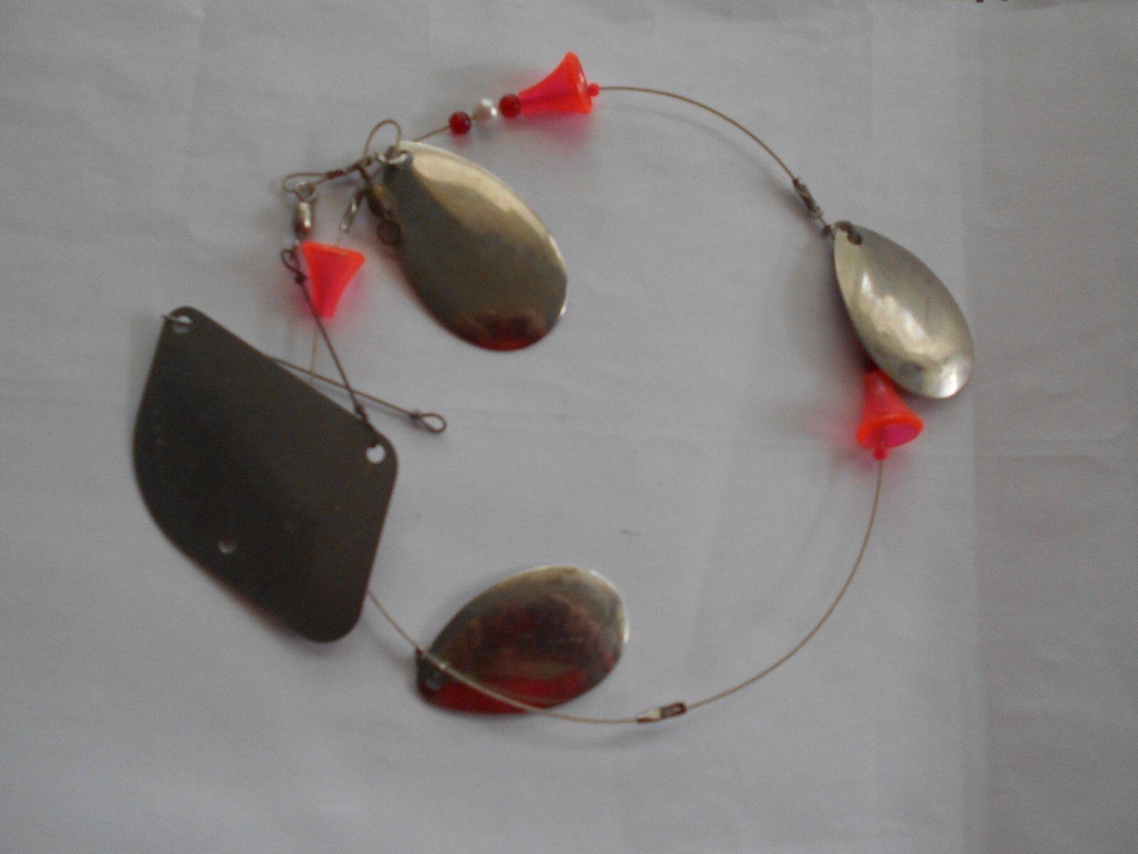 3 cowbells fish atractors 24" long crome eBay