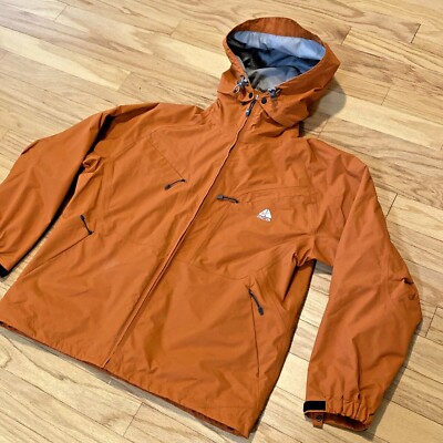 Veste polaire homme Nike ACG couche extérieure orange brûlé et