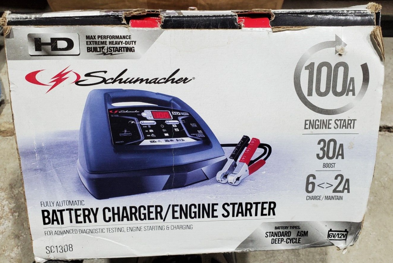 *CHEAP* Schumacher Corded Battery Charger & Engine Starter 2A SC1308