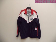 FILA Men's Malcom Track Suit Jacket Navy Blue/White/Red Size XXL LM831883