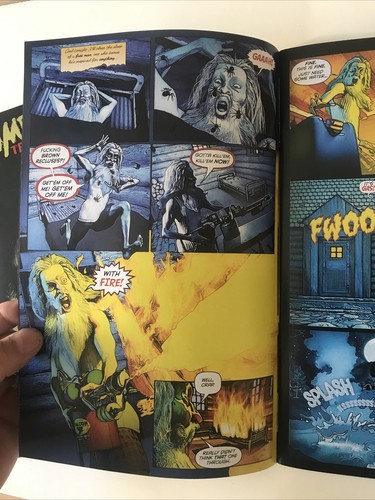 ZOMBIE TERRORS comic lot #1 NM/M Signed By Artist Frank Forte With COA Horror - Picture 5 of 11