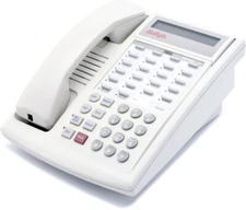 WHITE AVAYA PARTNER 18D EURO 7311H14E-264 DISPLAY PHONE SYSTEM LUCENT TELEPHONE