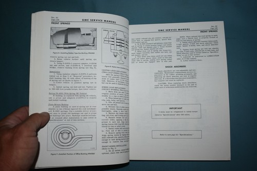 1967 GMC Truck Heavy Duty 4000-6500 L350 Service Shop Repair Maintenance Manual - Picture 7 of 11