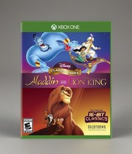 NEW Disney Classic Games ALADDIN and THE LION KING Combo XBox One Video Game