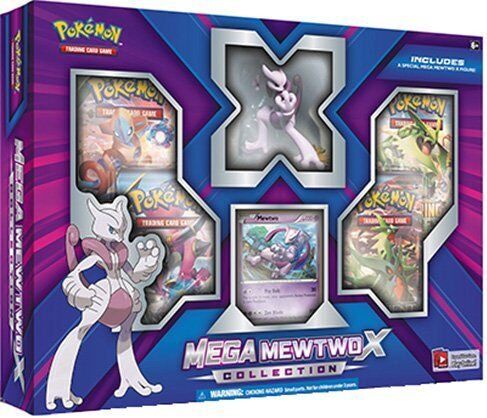 Pokemon TCG Mega Mewtwo X Figure Collection Box – Collectors