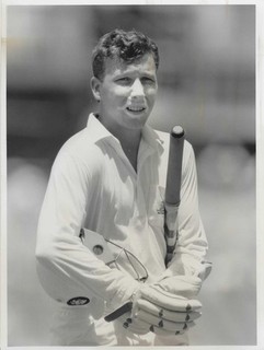 Mike Atherton ENGLAND 9 x 7 Original Press Photograph