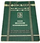 The Dixon Manual For Artisans in Wood & Metal 1939 Art Deco Furniture Plans