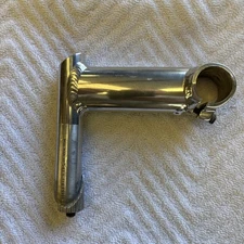 Vintage TIG Welded Aluminum Quill Stem 110mm 1" Road Bike Polished For 26.0 Bar