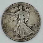 1942 Liberty Walking Half Dollar 50C Silver Circulated US Coin -Free Shipping