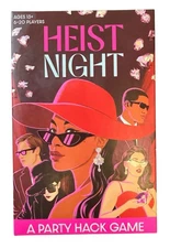 Heist Night Party Hack Game Funko Games 6-20 Players Ages 13+ New Spy Theme