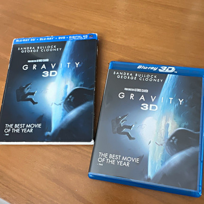 Gravity 3D (2013) Blu-ray 3D + Blu-ray + DVD