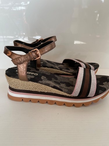 Gioseppo platform camouflage sandal 39 - Picture 5 of 15