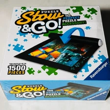 Ravensburger Stow & Go - Puzzle Storage Mat - Up To 1500 PCS. - 46" x 26" - New
