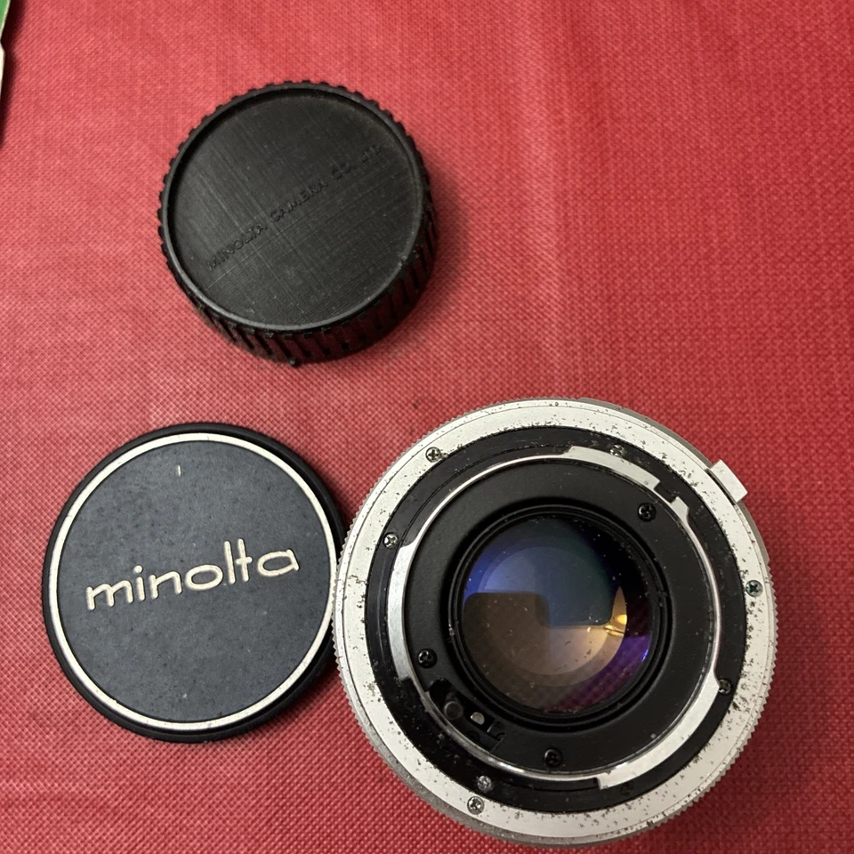 Minolta MD Rokkor-X 55 mm  F/1.7 Manual Focus Made In Japan 55mm - Image 2 of 3
