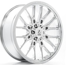 4 New 22x9.5 Axe Off Road Atlas Chrome Wheels 6x5.5 6x139 Chevy 6x135 Ford