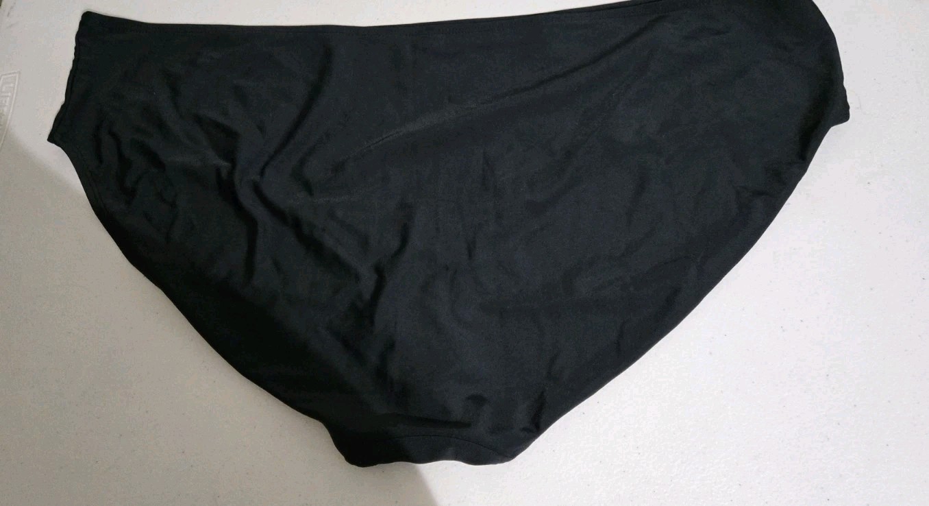 Nice Comfy Basic Editions Size 20 Black Hipsters … - image 2