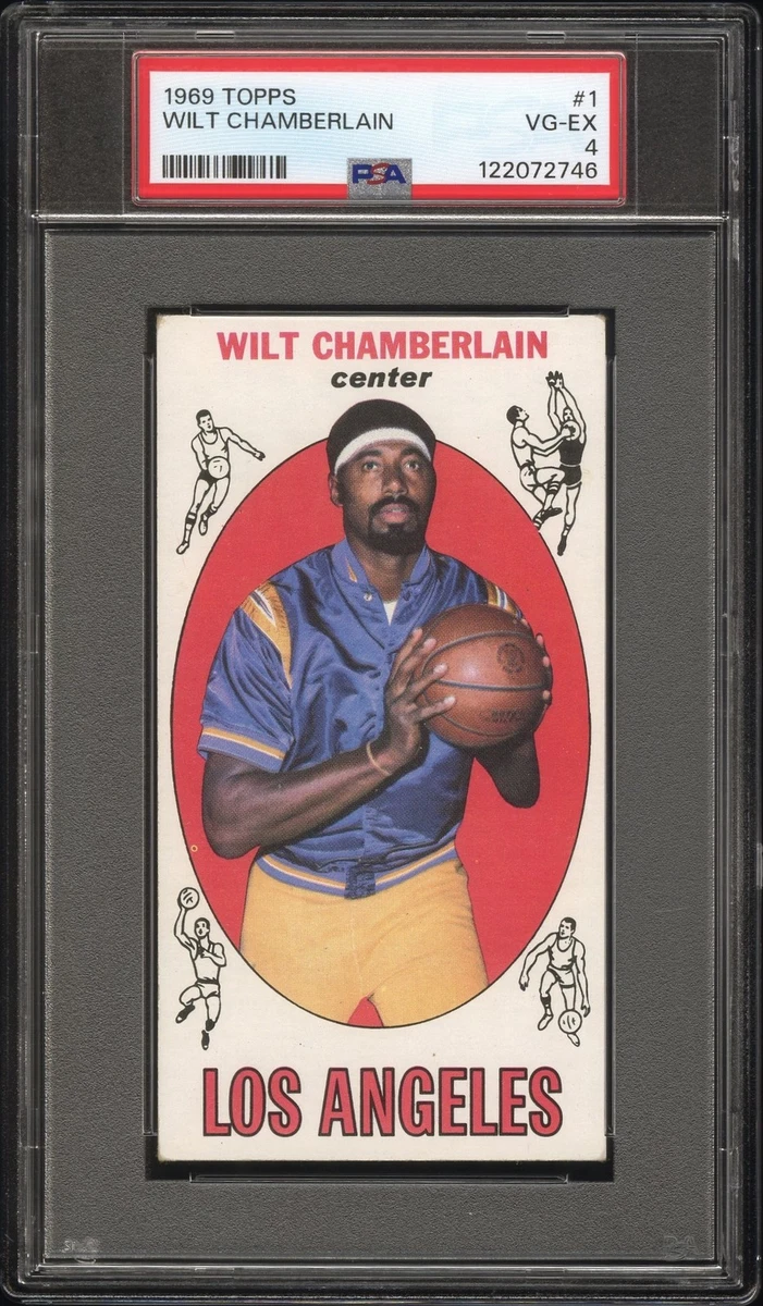 Wilt Chamberlain Professional Sports Authenticator (PSA