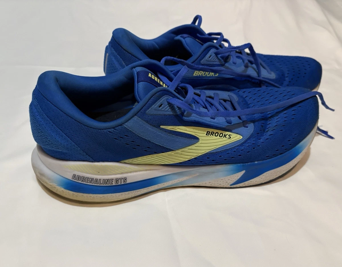 Brooks Adrenaline GTS 24 Cobalt Neo Yellow for sale | eBay display picture 3