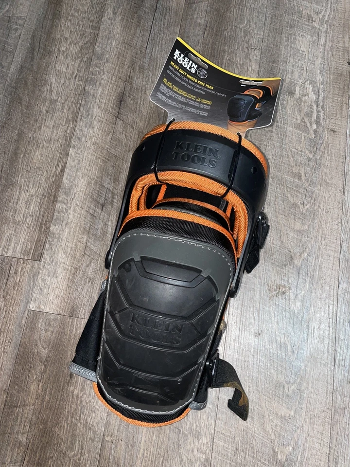 Rodilleras con bisagras Klein Tools 60491, gel resistente espuma protectora multi  Foto 2 de 4