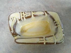 FRANKOMA POTTERY "THE FRANKS" 1961 CHRISTMAS CARD DESERT GOLD