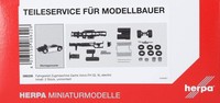 Herpa Teileservice 1:87 Fahrgestell Zugmaschine 2Achs Volvo Fh Gl Xl H0 086226