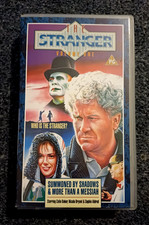 DOCTOR WHO THE STRANGER SUMMONED BY SHADOWS +1 uk PAL VHS VIDEO Colin Baker BBV