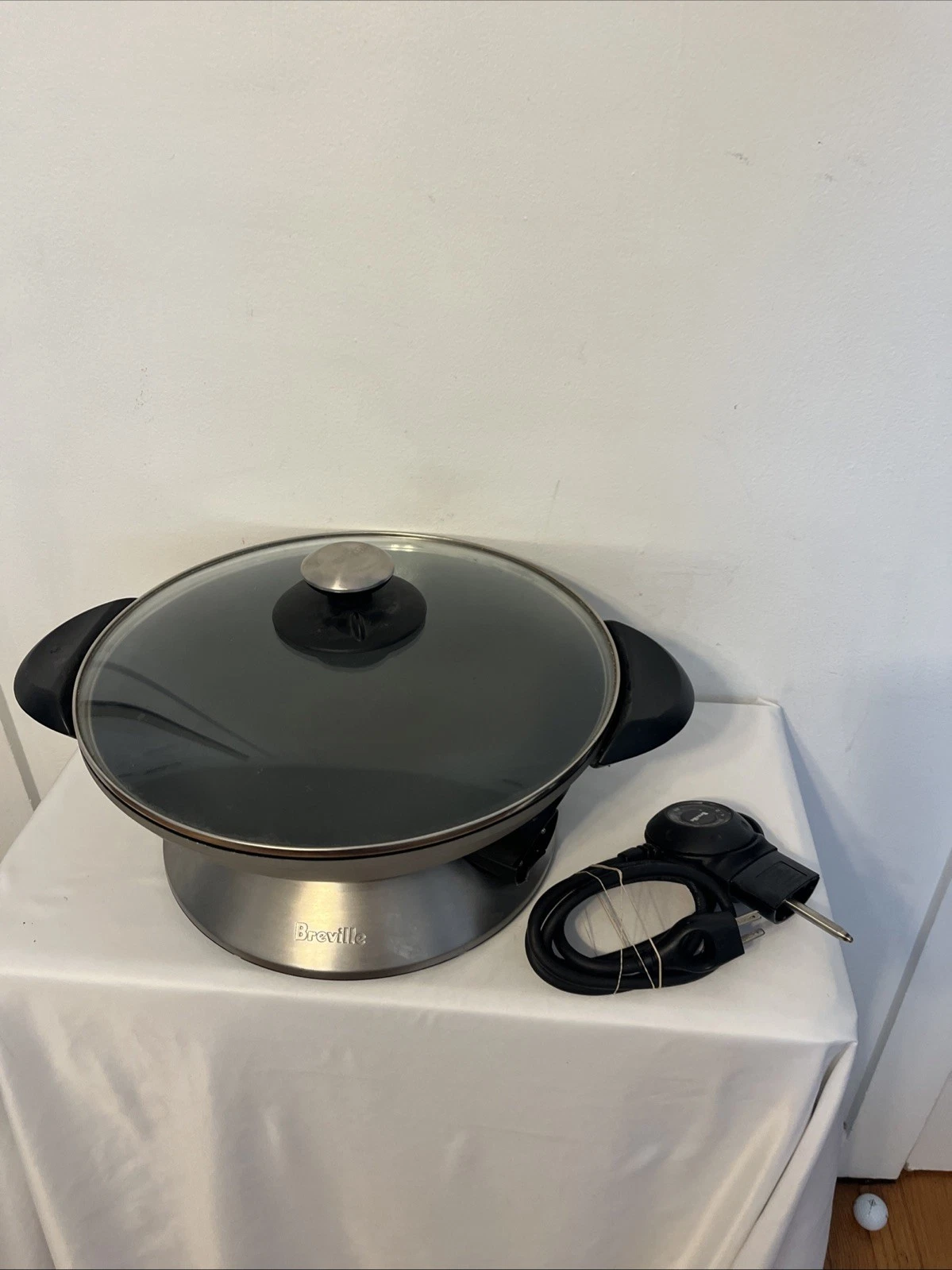BREVILLE The Hot Wok Pro Electric Wok 14” Diameter BEW600XL - Tested and Works