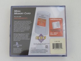 Sega Dreamcast Performance Mega Memory Card P-20-316E - BRAND NEW - SEALED