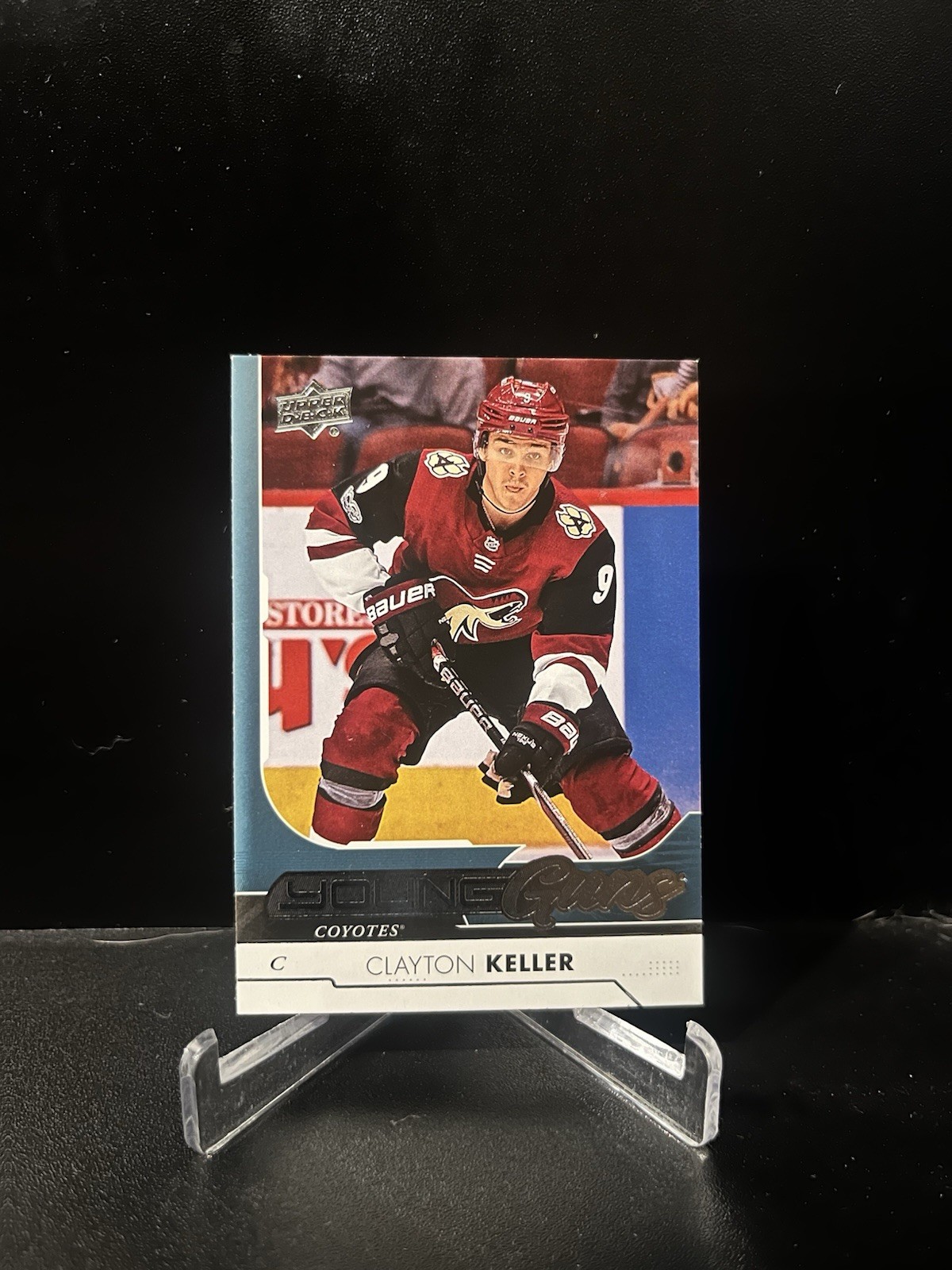2017-18 UPPER DECK SERIES 2 YOUNG GUNS CLAYTON KELLER #477 UTAH MAMMOTH 
