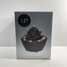 Wayland Square Contemporary Fountain - Little Lotus Water Fountain - Decoration