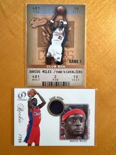 DARIUS MILES Fleer Legacy Rookie Jersey Error #/799 + Authentix Club Box #/100