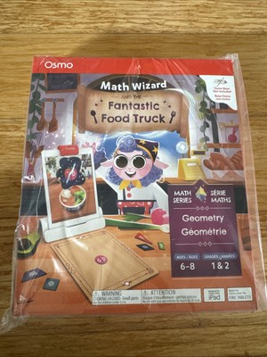 Osmo Math Wizard & The Fantastic Food Truck - iPad & Fire Tablet - Ages 6-8 -NEW