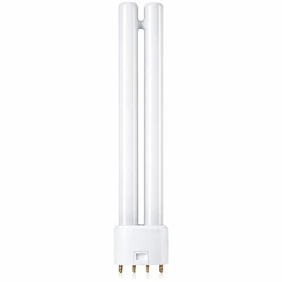 Lampe à Tubefluorescent Compacte Cfl 18W/827 2G11 4Pin 1175lm Chaude 2700K Tube - Photo 1/4