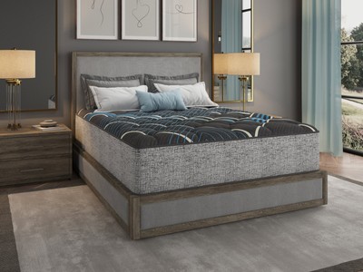 Restonic King Hybrid Mattress: Medium Comfort