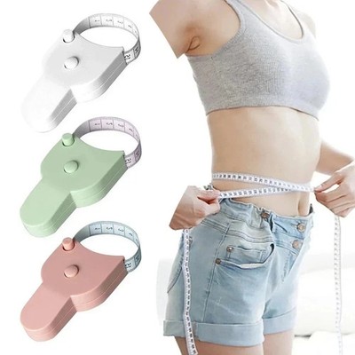 Self-Tightening Body Measuring Tape 150cm Tailor Dressmaking Sewing Ruler