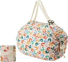 Reusable Grocery Bags Foldable, Eco-Friendly Grocery  Shopping Storage Bag -...