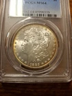 1885-O Morgan Silver Dollar $1 PCGS MS64 & Toned!