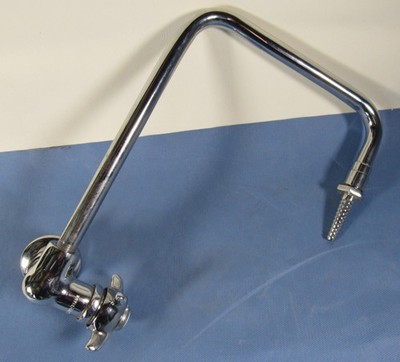 Royal Dental D.W. Water Valve Gooseneck Spout Chrome Plated Made USA Supply Unit
