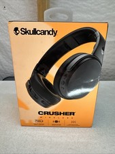 Skullcandy Crusher Wireless Over-Ear Sound Isolating Wireless Headphone 50hr NEW