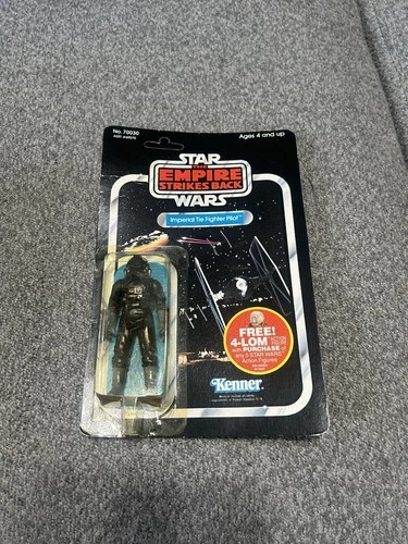 Star Wars 1980 Imperial Tie Fighter Pilot Action Figure Kenner