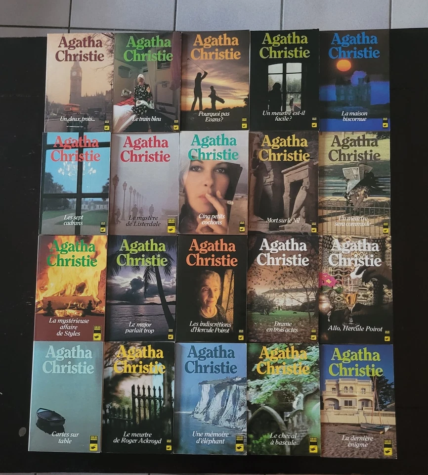 Agatha Christie - Club des Masques - 20 livres - Photo 2/4