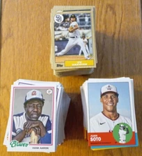 2022 Topps Archives Base Singles #1 to #200 Create Own Lot
