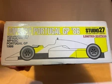 Studio 27 1/20 Kit McLaren MP4-2C 1986 F1 Portugal K. Rosberg Yellow
