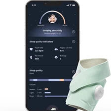 Teal Owlet Smart Sock 3 Baby Monitor 