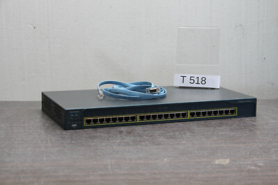 Cisco Systems Catalyst 2950 Serie 10 BASE -T / 100 BASE tx + 1 KABEL # T518