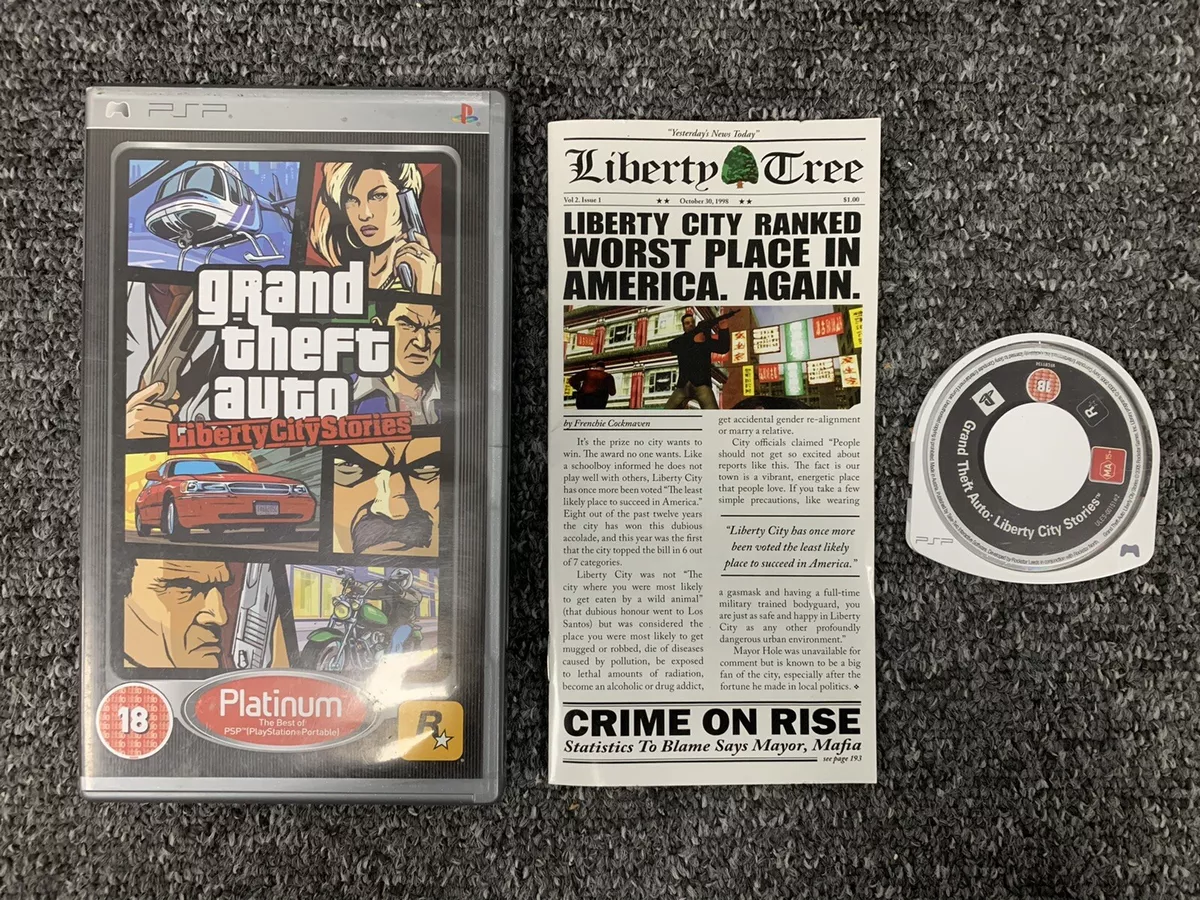 Grand Theft Auto Liberty City Stories PSP (B)