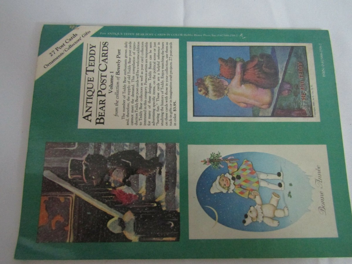 ポストカード集Antique Teddy Bear Post Cards